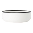 Tina Frey Designs White and Black Large Bowl