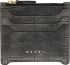 Marni Black Trunkaroo Card Holder