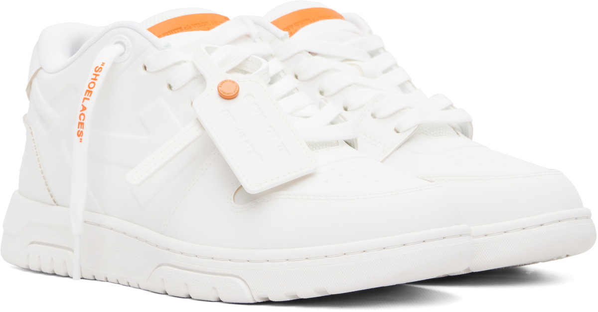 Off-White White 'Out Of Office' Molded Sneakers
