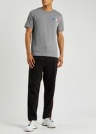 Moncler Grenoble Logo Cotton T-shirt Grey