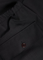 Second Layer Primo Baggy Woven Trousers Black