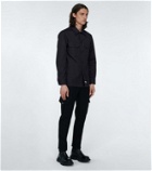 Alexander McQueen Cotton overshirt with patches