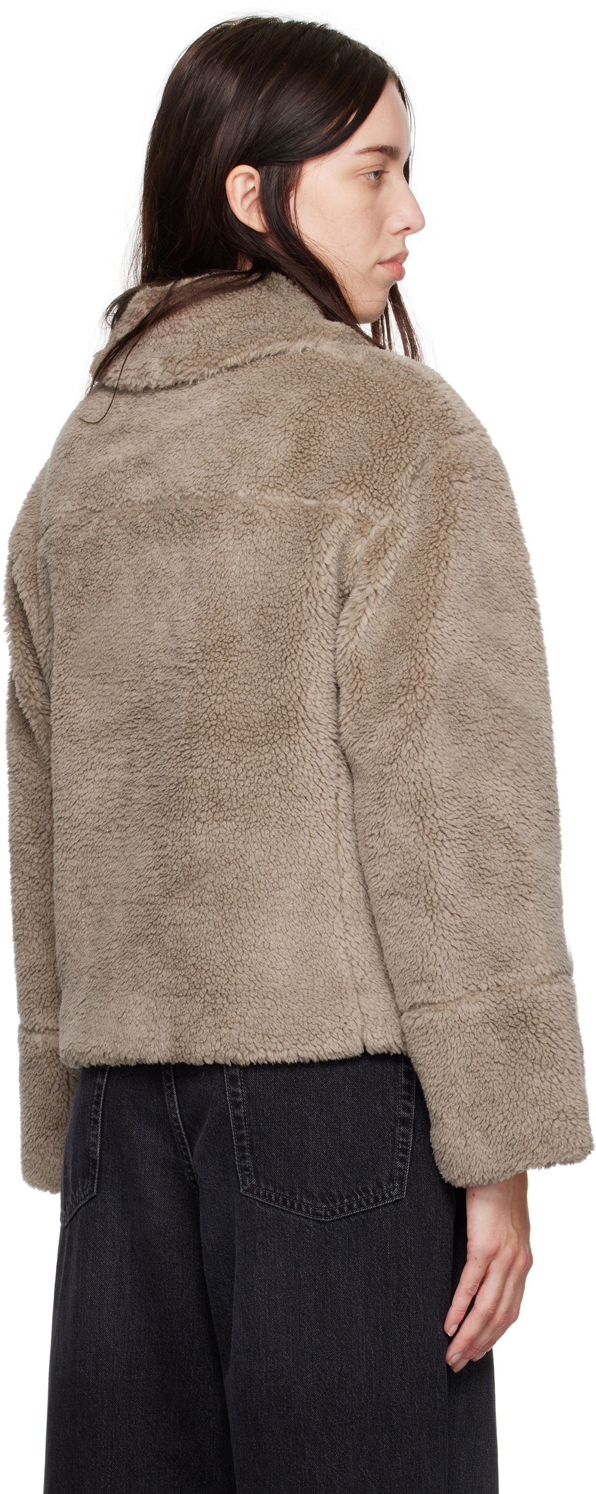 Axel Arigato Taupe Ava Jacket