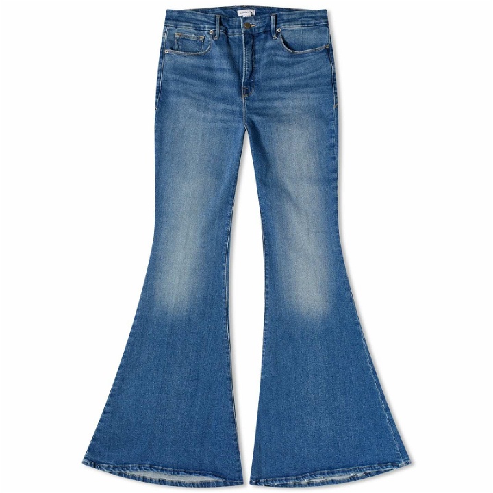 Photo: Good American Women's Good Super Bell Jeans in Blue