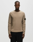 Stone Island Pullover Ribbed Soft Cotton Grey - Mens - Pullovers