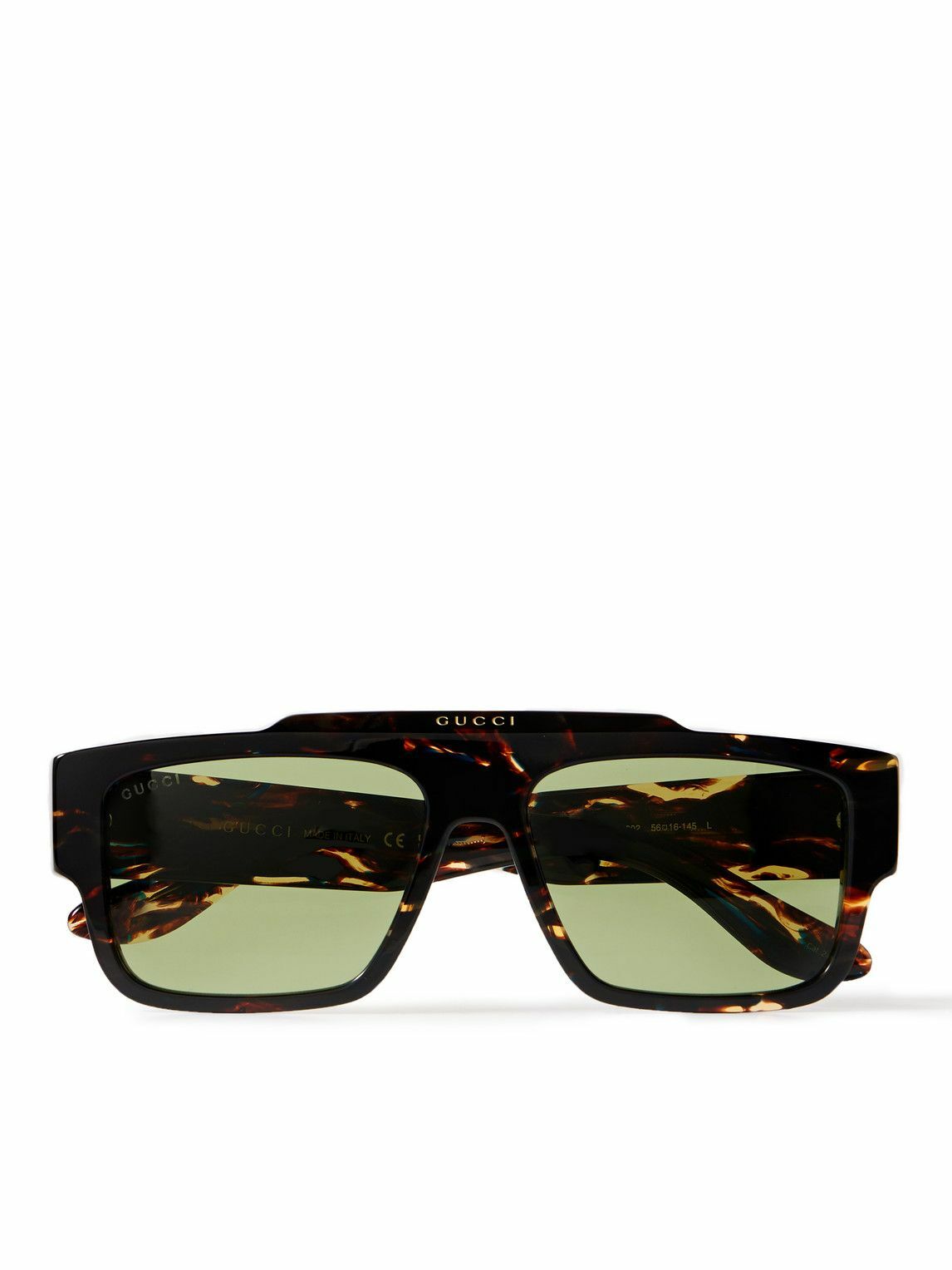 Gucci Eyewear D Frame Tortoiseshell Acetate Sunglasses Gucci