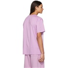 Givenchy Purple Logo Wave T-Shirt