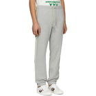 Gucci Grey Logo Band Sweatpants