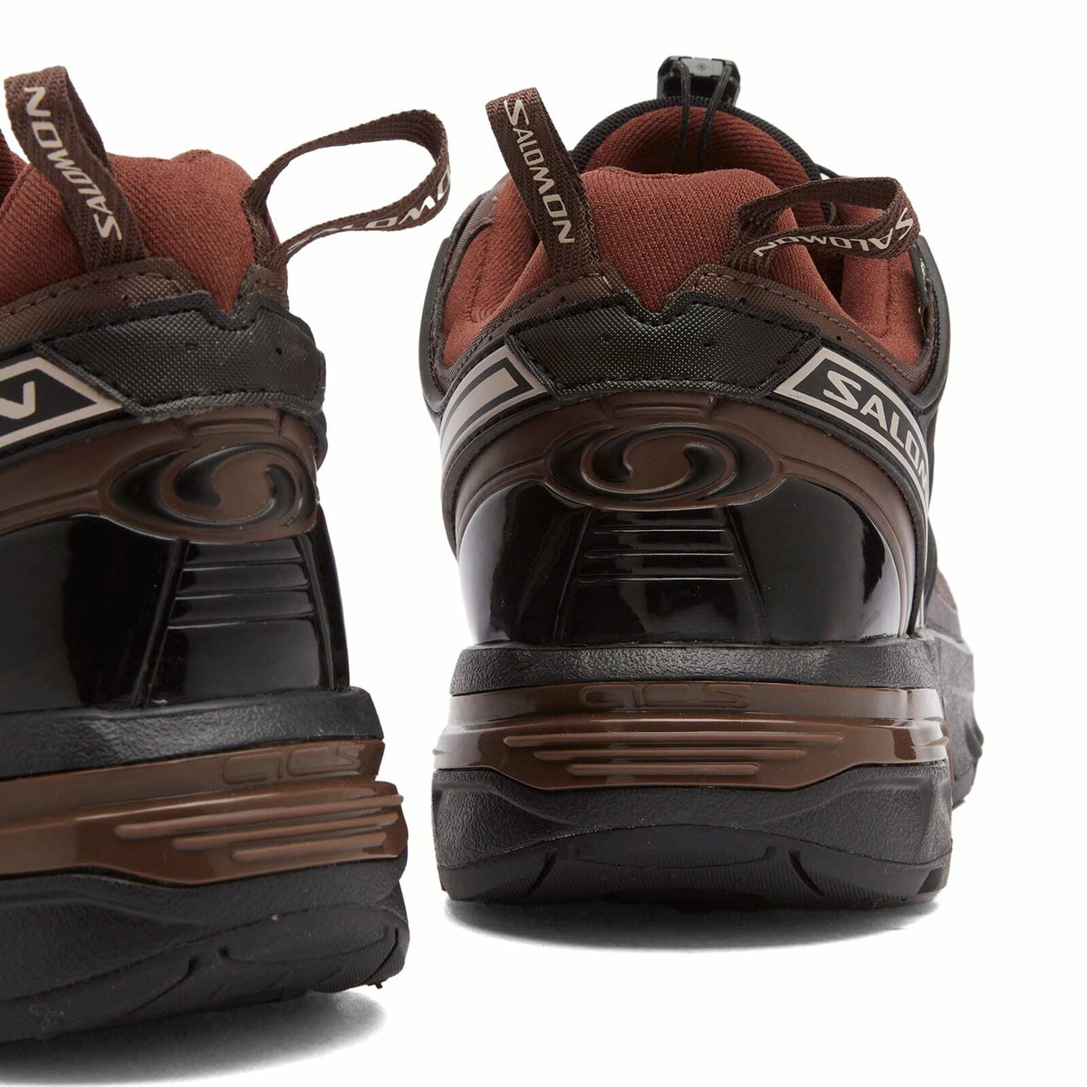 Salomon Men's Acs Pro Gtx Sneaker in Roasted Clay/Black/Rum Raisin