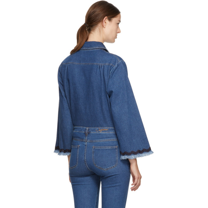 See by Chloe Blue Denim Blouse See by Chloe