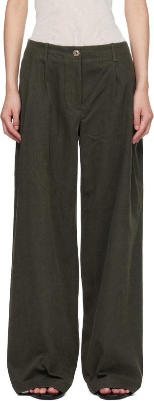 Photo: OUR LEGACY Brown Bridge Chino Trousers