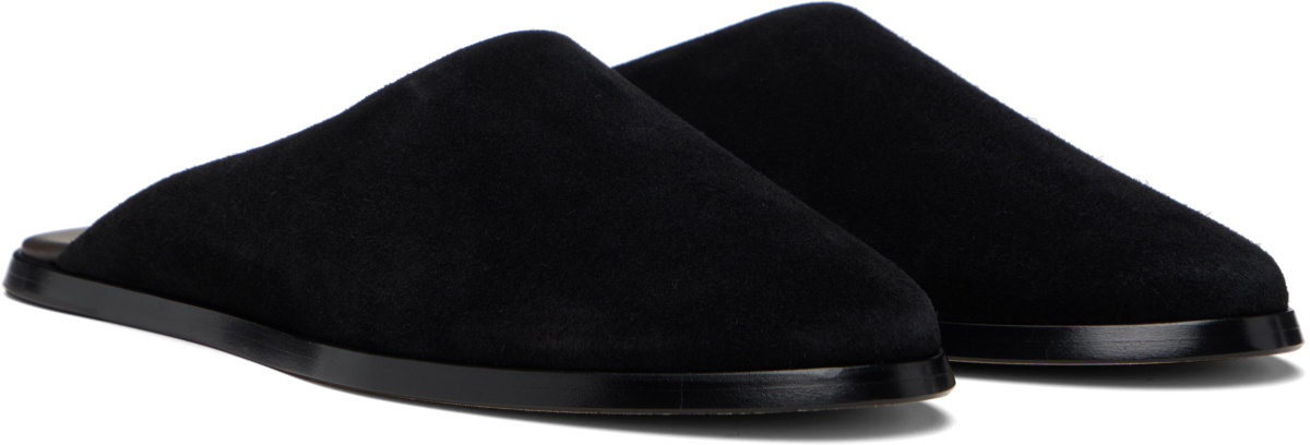 Fear of God Brown Suede Slides