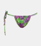 Bananhot Seychelle ruched triangle bikini bottoms