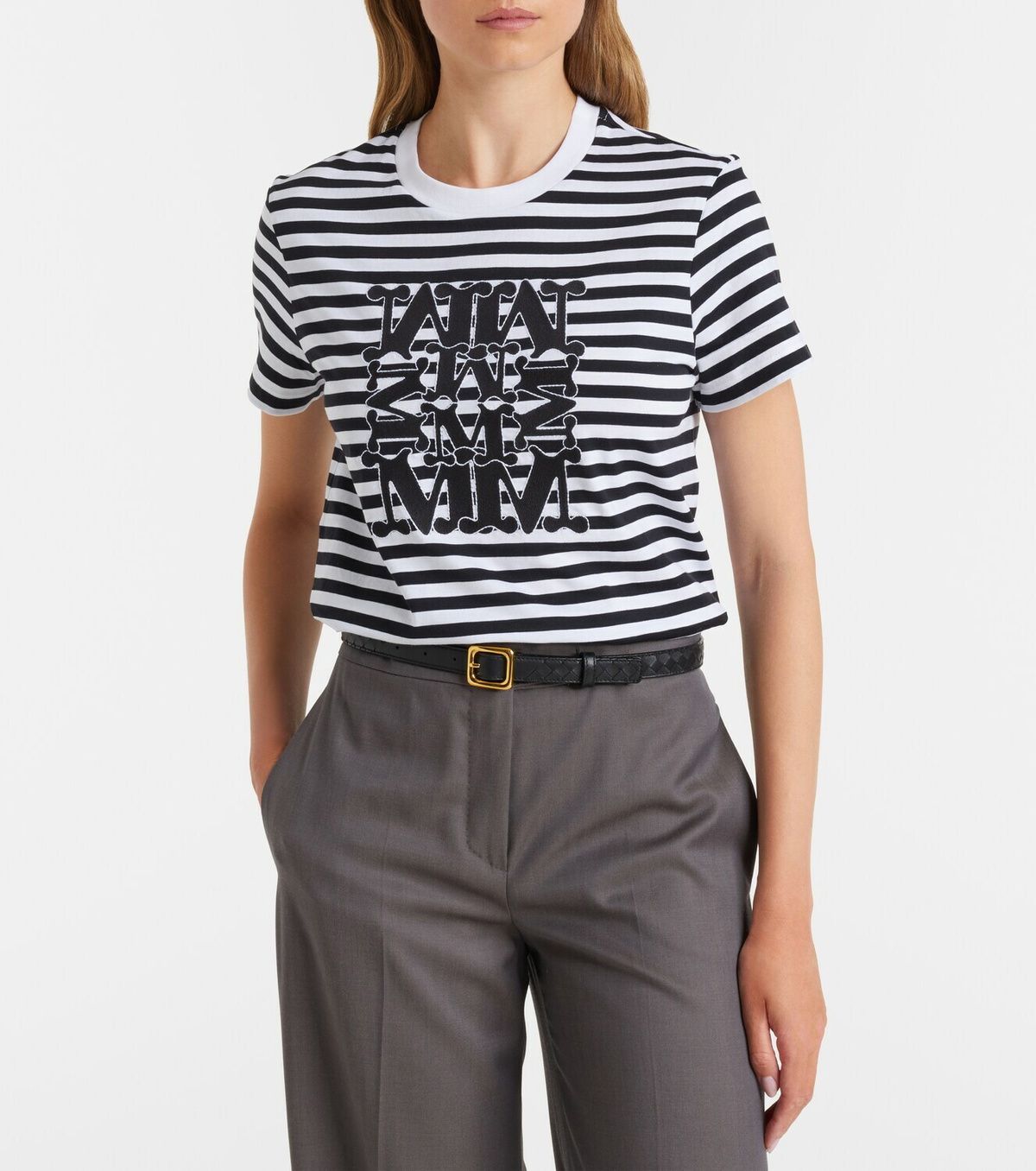 Max Mara Ruta embroidered cotton T-shirt