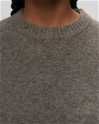 Envii Enorta Ls Knit 7080 Brown - Womens - Pullovers