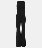 Courrèges Logo knit jumpsuit