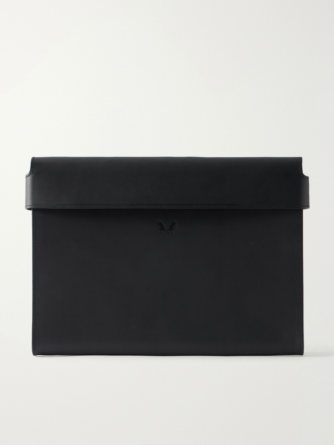 Bennett Winch - Small Folio Leather Pouch - Black
