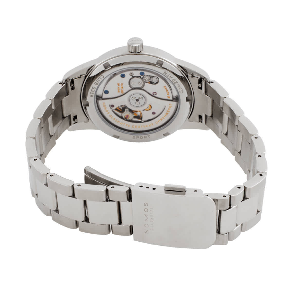 Nomos Club Sport Neomatik Automatic Polar Blue Dial Mens Watch 750