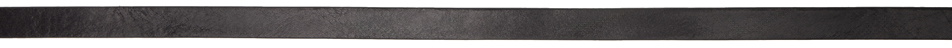 Y/Project Black Skinny Y Heart Belt