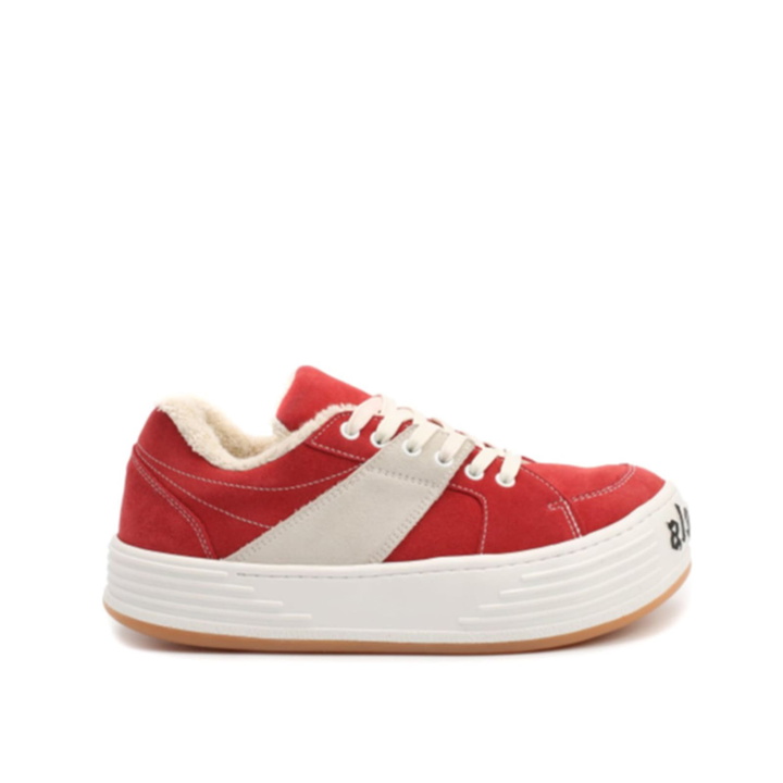 Photo: Palm Angels Suede Logo Sneakers