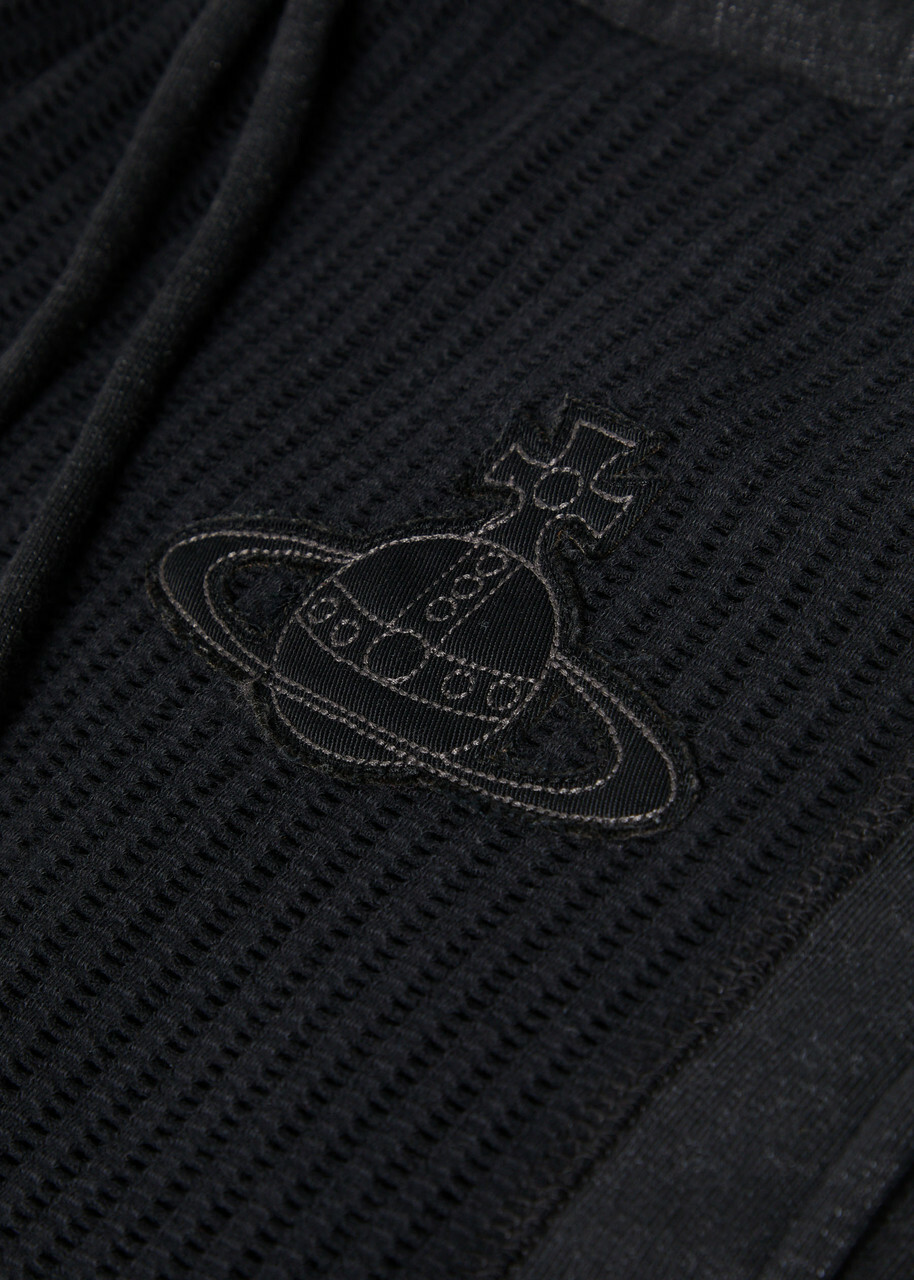 Vivienne Westwood Ibiza Panelled Cotton-blend Sweatpants Charcoal