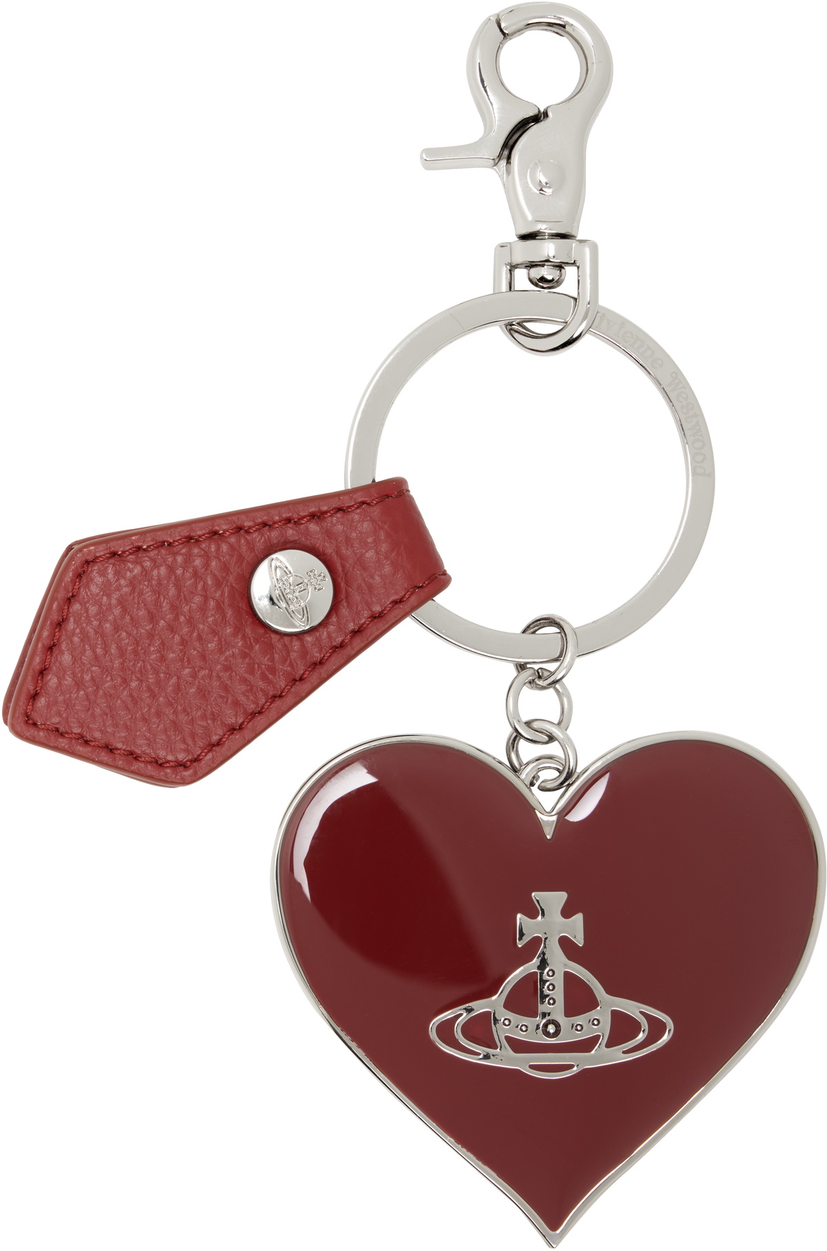 Vivienne Westwood Gold Yasmine Charm Keychain Vivienne Westwood