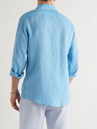 FRESCOBOL CARIOCA - Antonio Linen Shirt - Blue