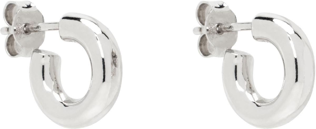 LEMAIRE Silver Classic Hoops XS Earrings