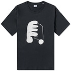 NN07 Men's Adam Print T-Shirt in Navy/White