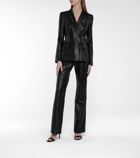 Altuzarra - Serge mid-rise leather bootcut pants