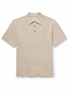 NN07 - Joey 1132 Linen-Bouclé Polo Shirt - Neutrals