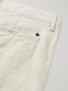 NN07 - Crown Linen Shorts - Neutrals