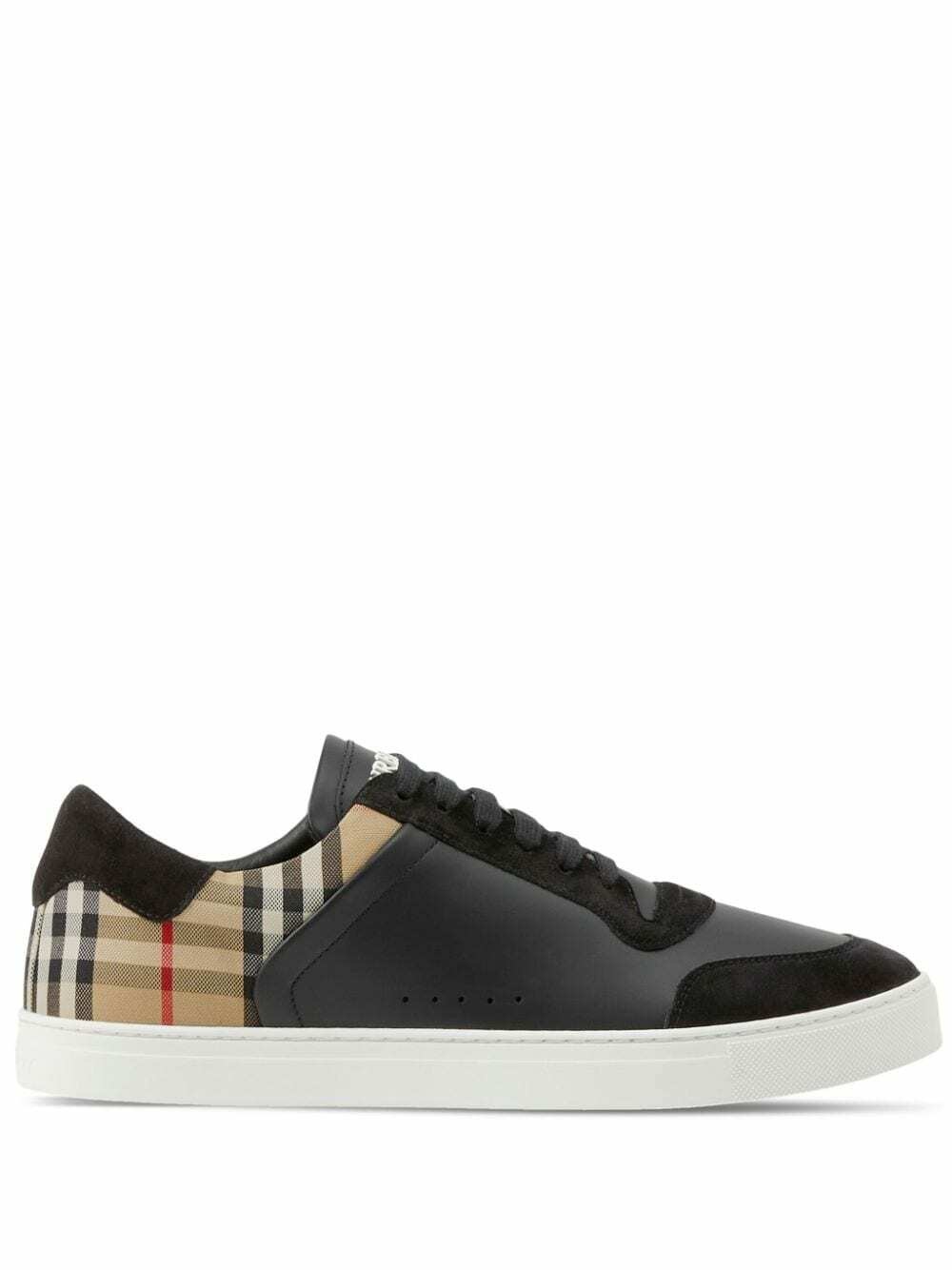 Photo: BURBERRY - Stevie Suede Leather Sneakers