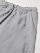 AFFIX - Flex Wide-Leg Stretch-Shell Shorts - Gray