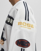 Martine Rose OVERSIZED HOCKEY TOP White Mens Jersey