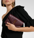 Saint Laurent Cassandre Envelope leather wallet on chain