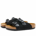 Birkenstock Zürich Tech in Black Suede