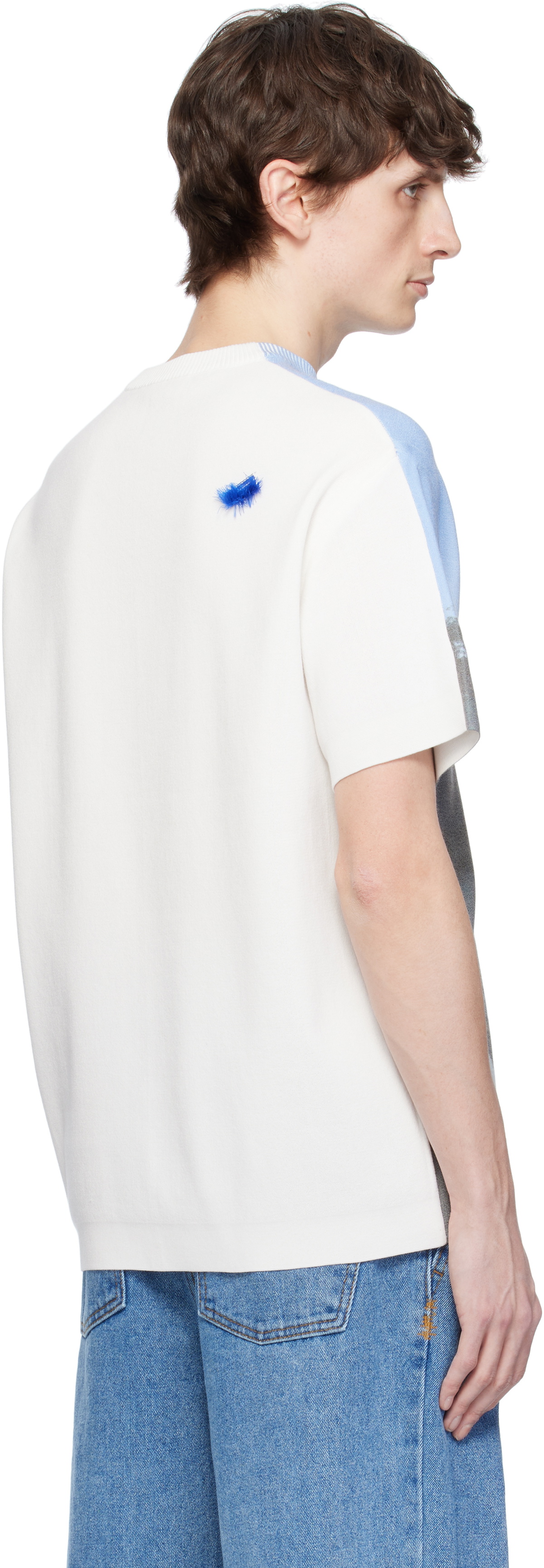 ADER error White Half S Pull-Over 0503 T-shirt