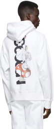 Aitor Throup’s TheDSA SSENSE Exclusive White 'No2093' Hoodie