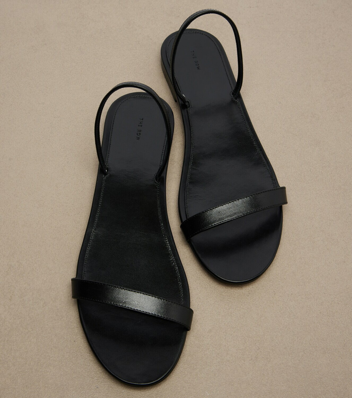 The Row Ella leather sandals