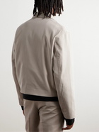 Our Legacy - Mini Pinstriped Cotton-Blend Jacket - Gray