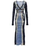 Altuzarra - Philomena tie-dye silk midi dress