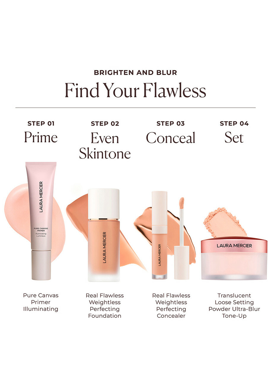 Laura Mercier Mini Translucent Loose Setting Powder Ultra Blur - Rose - Tone UP
