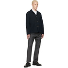 Thom Browne Navy Car Jacket