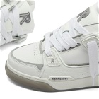 Represent Men's Studio Sneakers in White/Grey