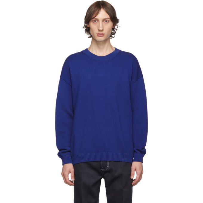 Photo: Kenzo Blue Knit Logo Sweatshirt