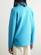 NN07 - Anders 6398 Merino Wool Half-Zip Sweater - Blue