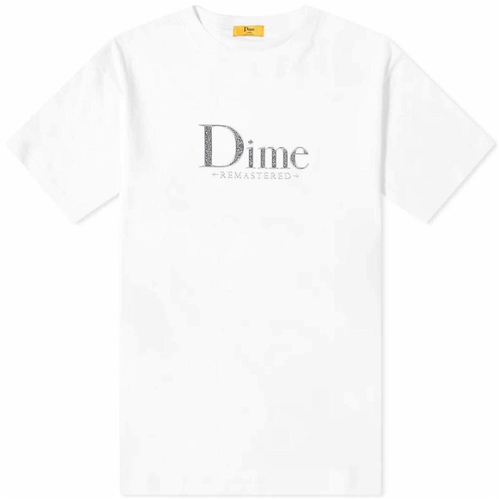 Photo: Dime Men's Classic Remastered T-Shirt in White