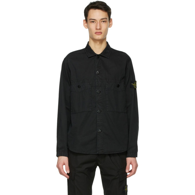 Photo: Stone Island Black Buttoned Shirt