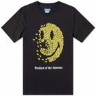 MARKET Men's Smiley Product Of The Internet T-Shirt in Black